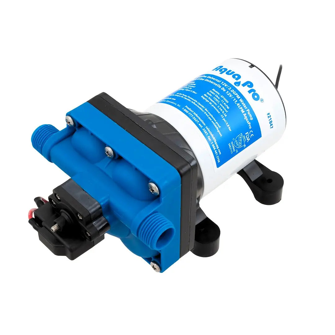 Aqua Pro 3.0 GPM 12V Multi-Fixture Pump (Part Number 21847)