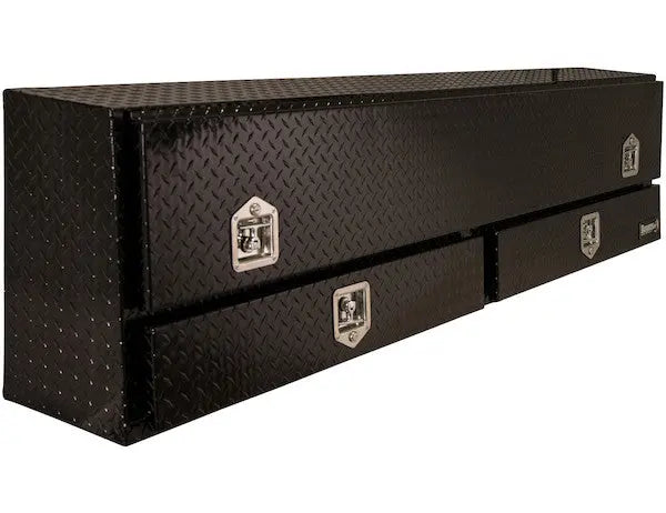 Buyers Products Aluminum Toplevel Toolbox - 88 Inch for Commercial Vehicles