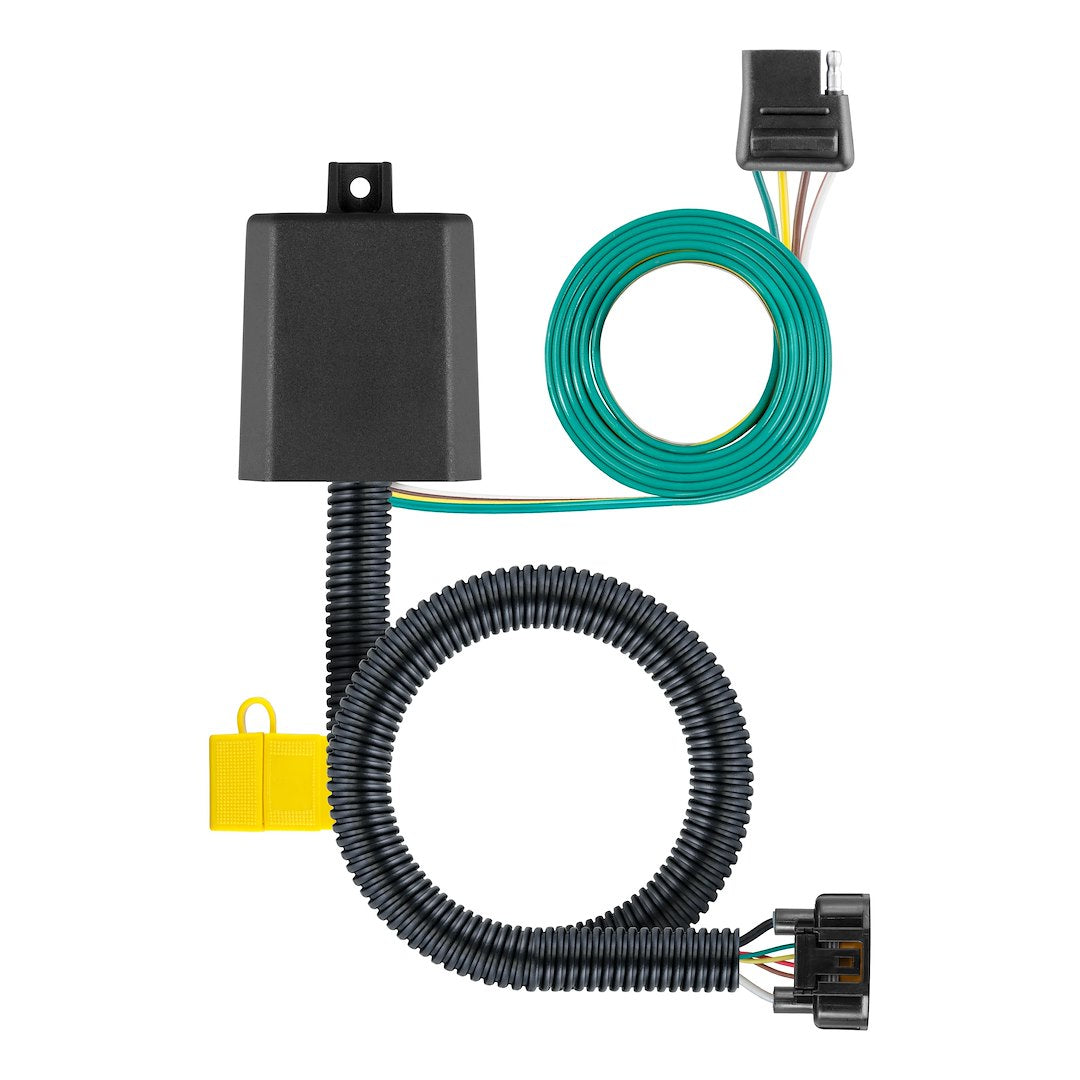 CURT Manufacturing 56420 Custom Wiring Connector (4-Way Flat) for Trailer and Vehicle Wiring