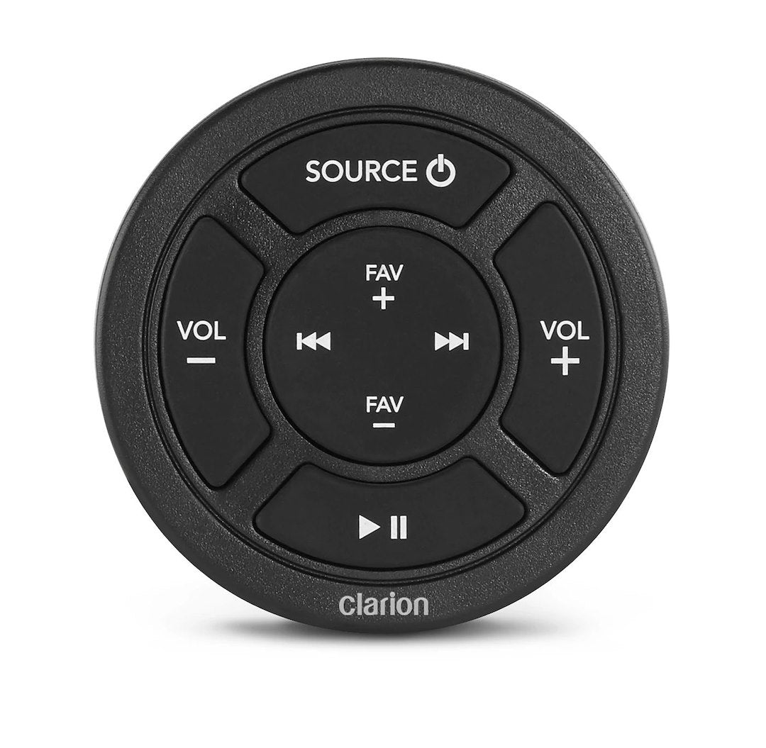 CLARION Source Unit Remote Controller - Round Model (Part Number 0100322600)