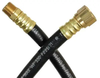 JR Products 3/8 Inch OEM LP Supply Hose, 72 Inches Length