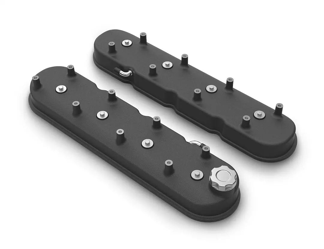 Holley Valve Cover Tall LS Black - Part Number 241112