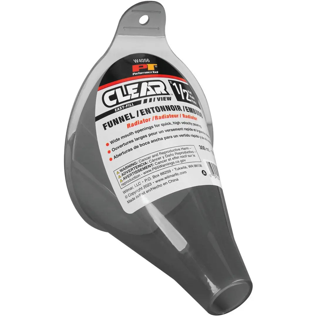 Perform Tool Clear View Easy-Fill Funnel 1/2 Pin - W4056