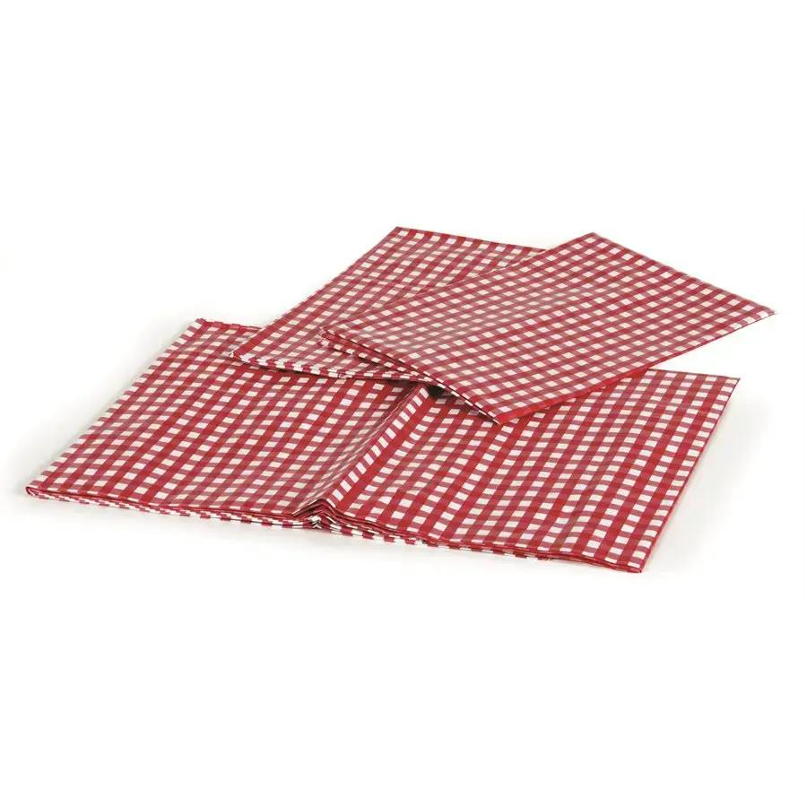 Camco Table & Bench Cover in Red and White Bilging – Part Number 51021 by CAMCO