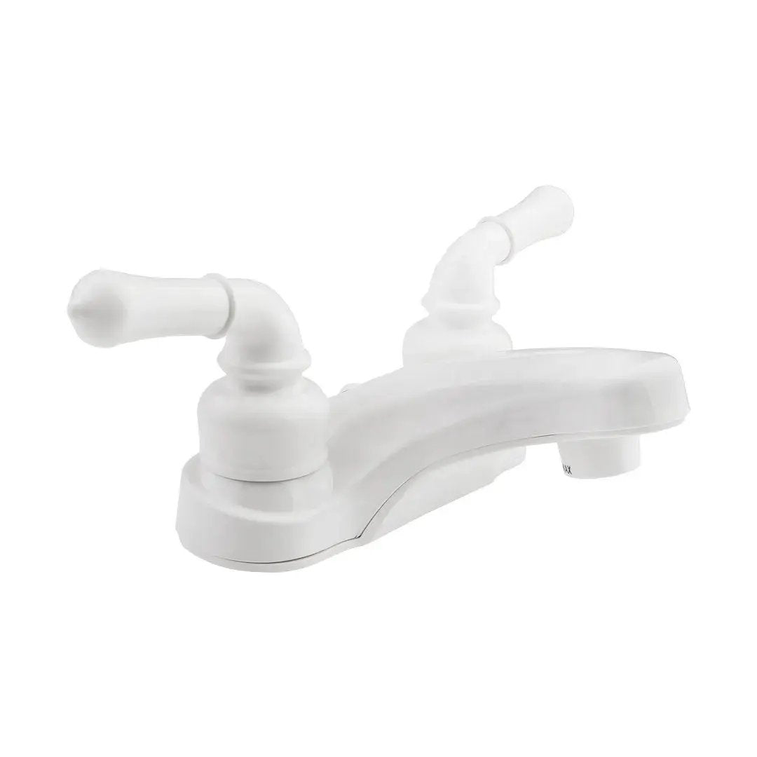 DURA FAUCET Classical Lavatory Faucet in White, Part Number DFPL700CWT by DURA FAUCET