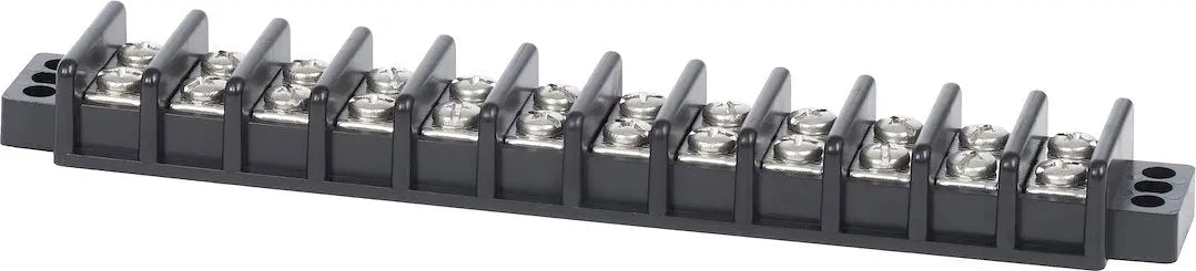Blue Sea Systems 2512BSS Terminal Block for 12 Circuits, 30A