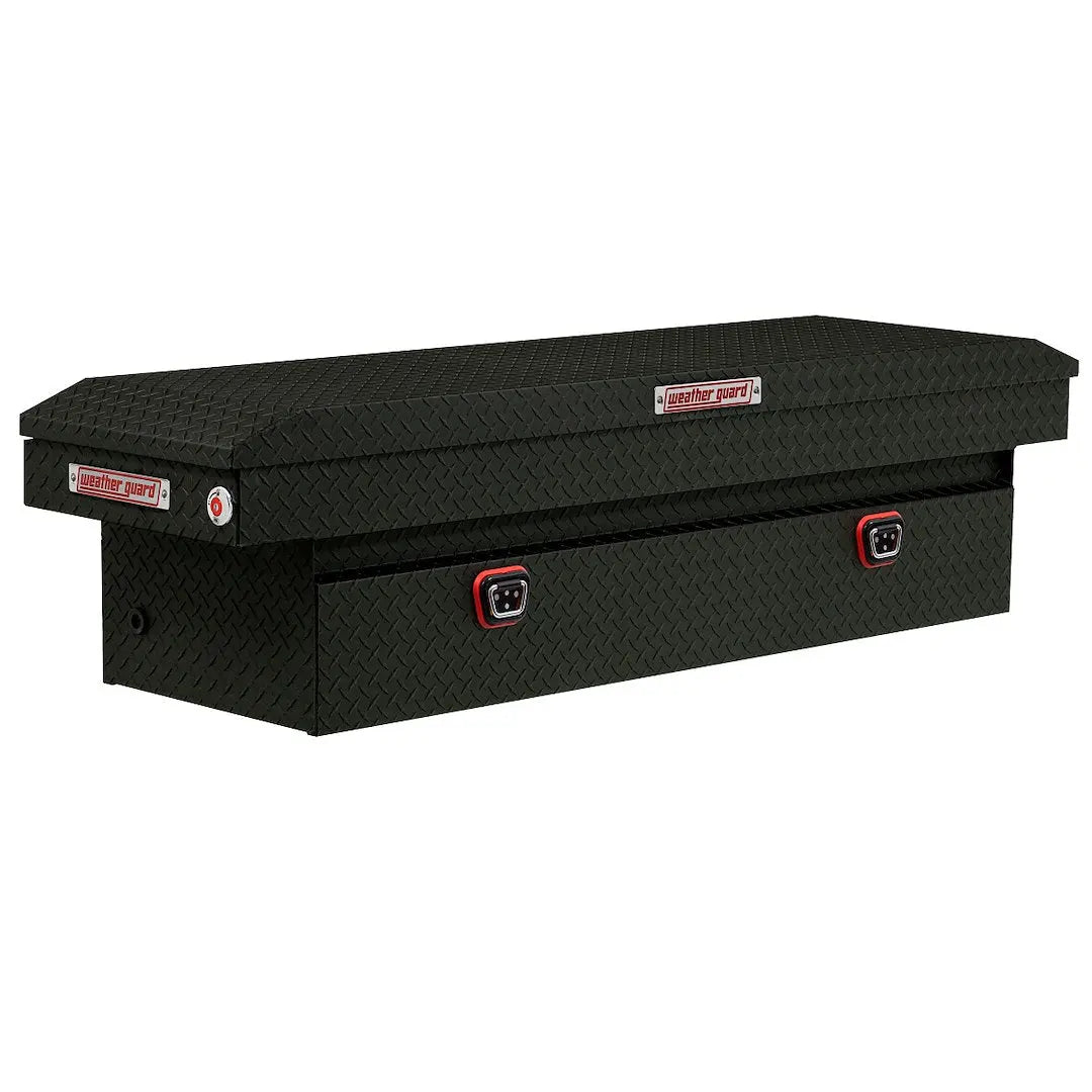 WeatherGuard Saddle Box - Heavy-Duty Storage Solution for Trucks and Vans