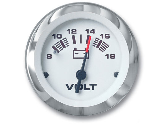 Sierra Marine Lido Voltmeter, 8-18 VDC, Part Number 65506P