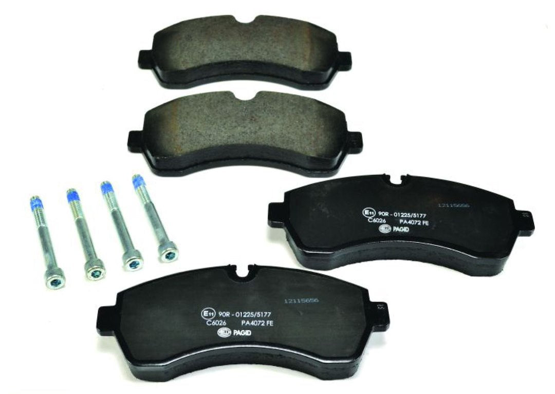 HELLA 355005531 Brake Pad Set for Disc Brakes - Reliable Vehicle Safety and Performance