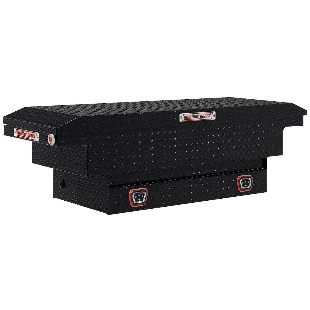 WeatherGuard Saddle Box Model 131504 - Durable Truck Bed Storage Solution