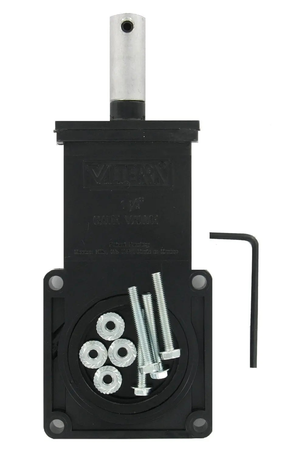 Valterra LLC T1001PBC 1.5-Inch Valve Body with Coupler for RV and Marine Applications