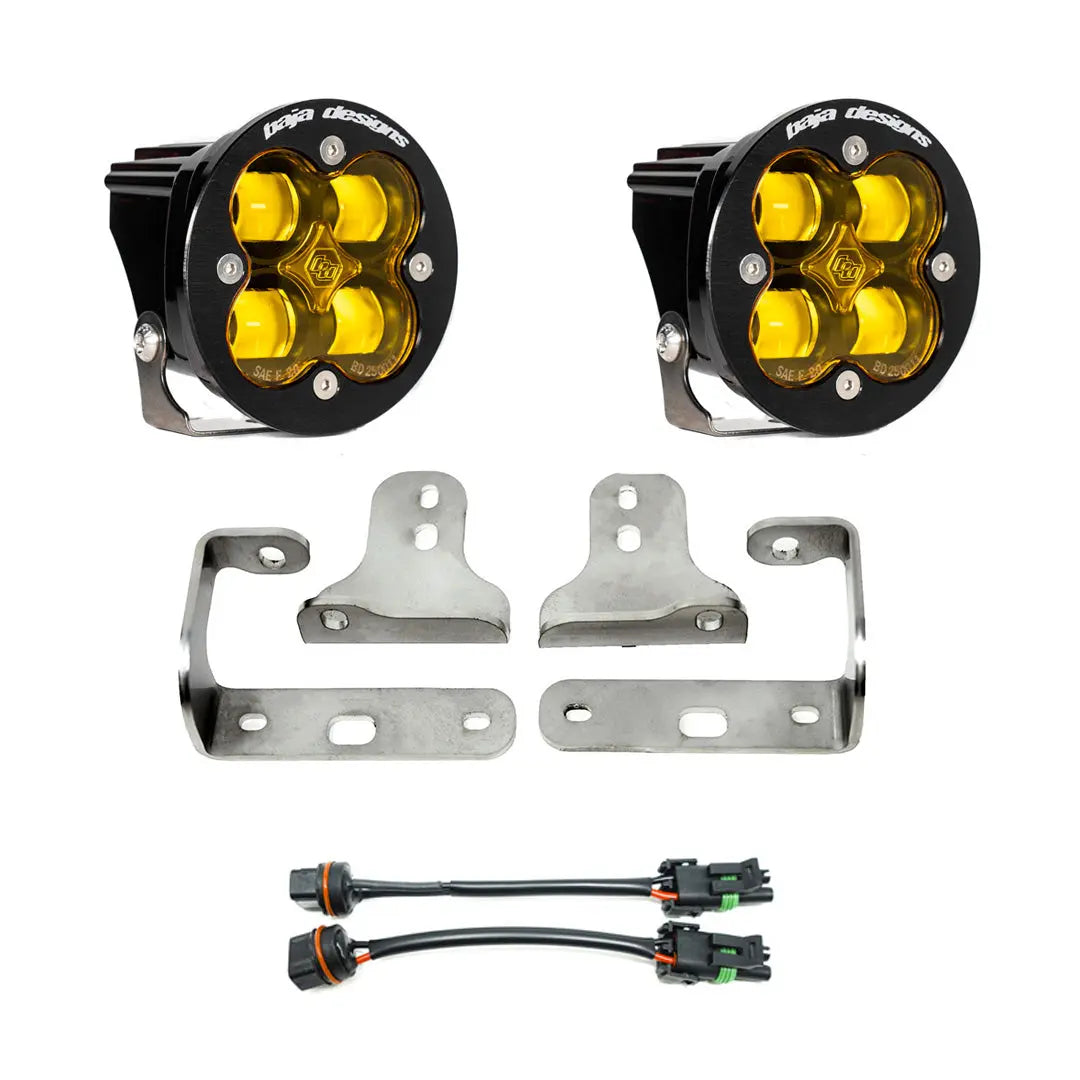 BAJA DESIGN Jeep JL Fog Light Squadron-R SAE 18 - Premium Off-Road Lighting