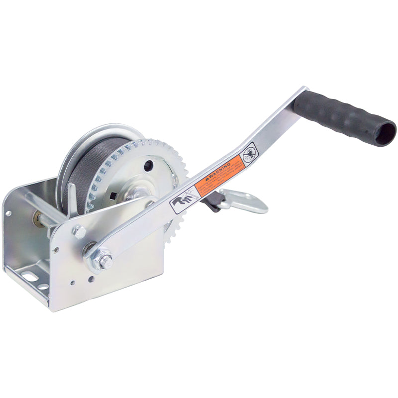 Dutton 15305 1400 lb Plated Winch with 20 ft Strap
