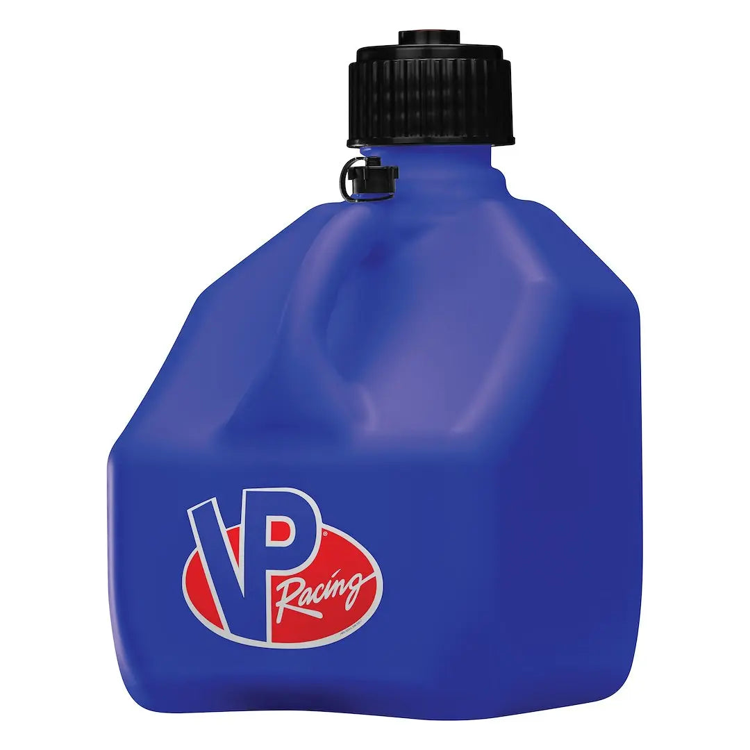 VP FUEL Blue VPSQ 3 Gallon Metal Storage Container - Durable Fuel Can with Secure Cap