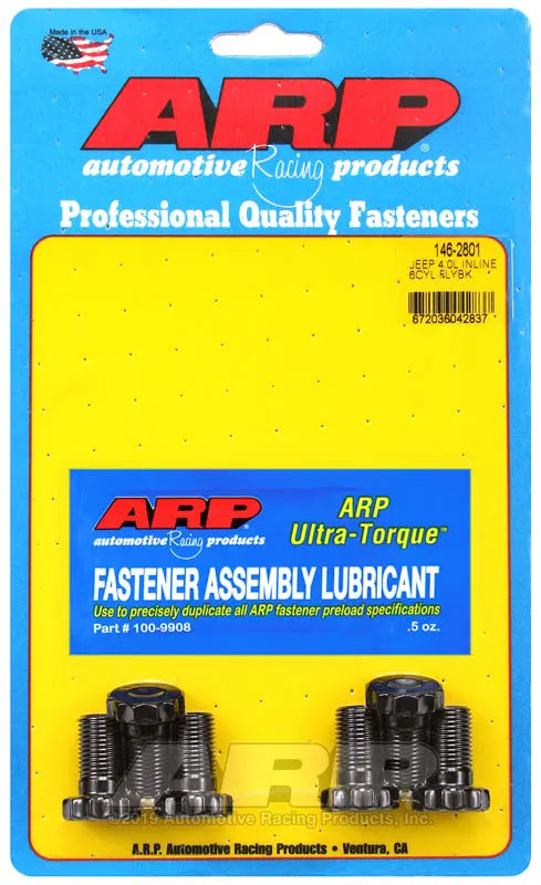 ARP 1462801 6-Cylinder Flywheel Bolt Kit for Reliable Engine Performance