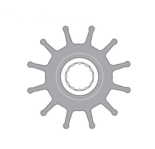 Johnson Pump Impeller Kit F98 Neoprene - Reliable Replacement for Marine and Industrial Applications