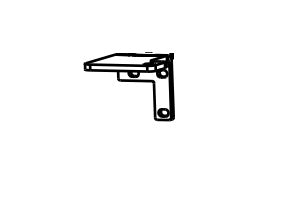 Dave Carter NR624364 Inside Hinge for Upper and Lower Left/Right Applications