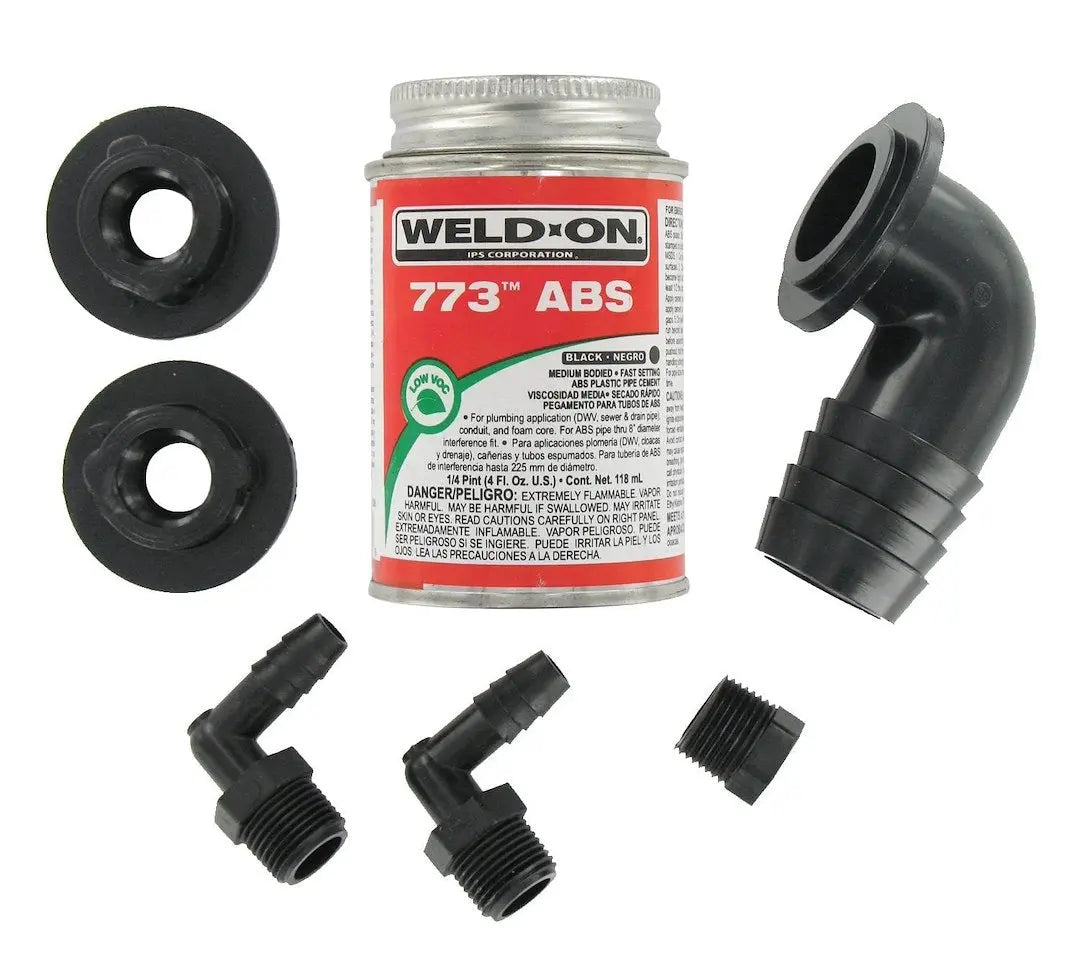 Valterra LLC ABS Tank Fill 90 with BRB. EL (Part Number: RK907)
