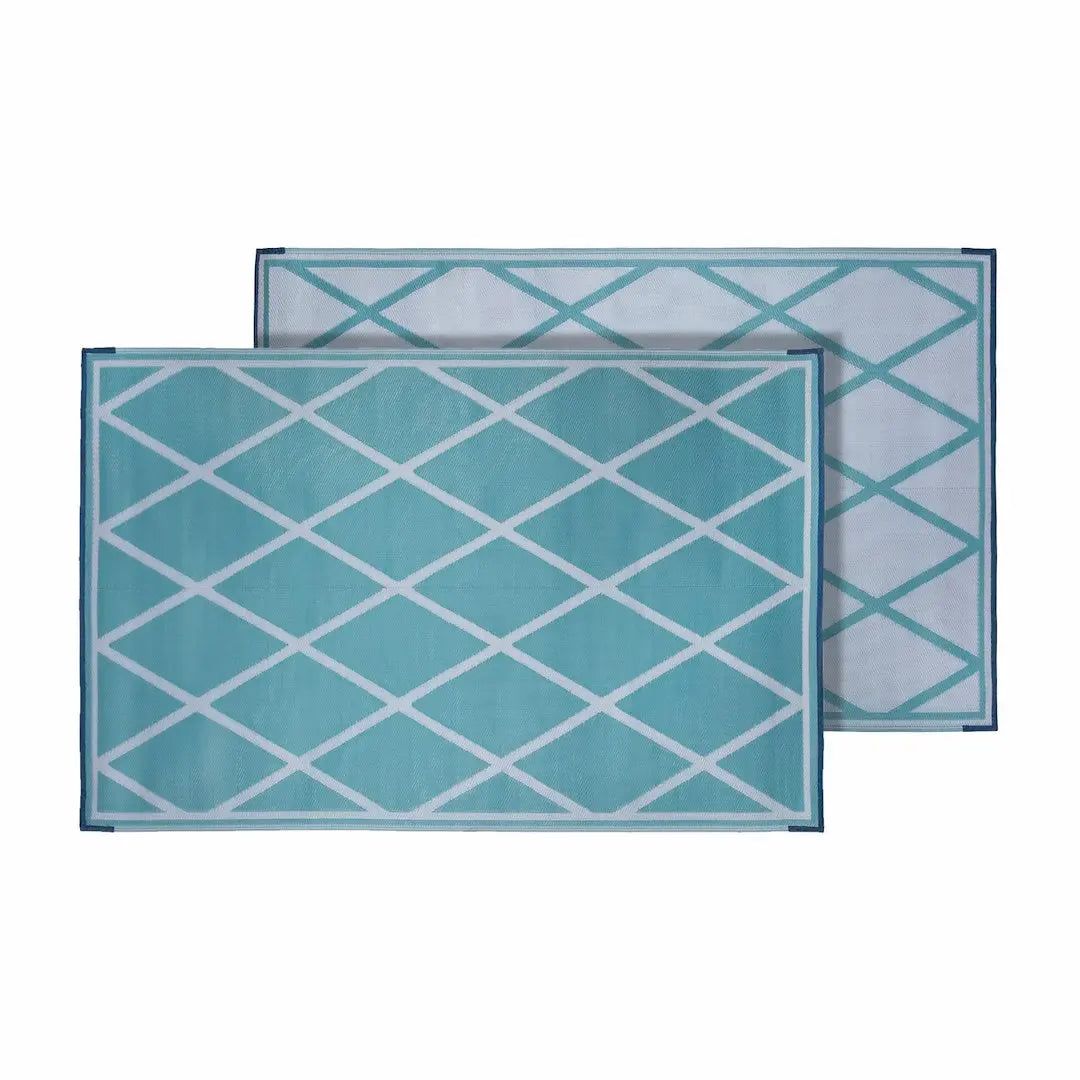 Faulkner Mat Work & Play Dinosaur Turquoise 36x68 Inches