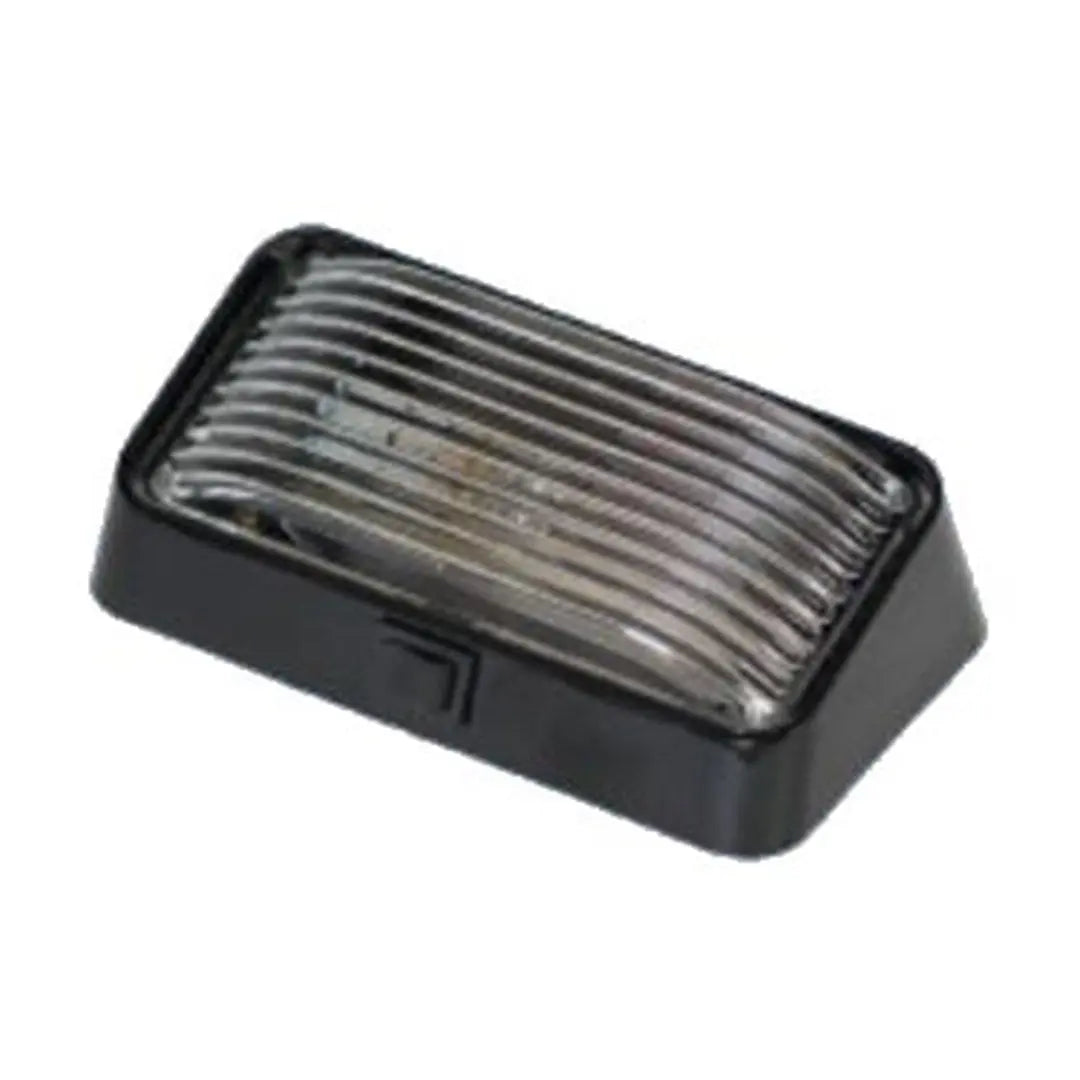 ARCON Porch Light Black Clear Switched Cover Model 51308