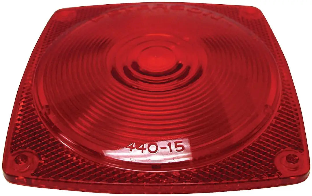 Peterson Manufacturing Repl Rear Lens Red (Part #44015)