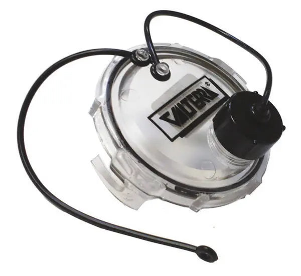 Valterra LLC T10201CLR 3-Inch Clear Waste Valve Cap