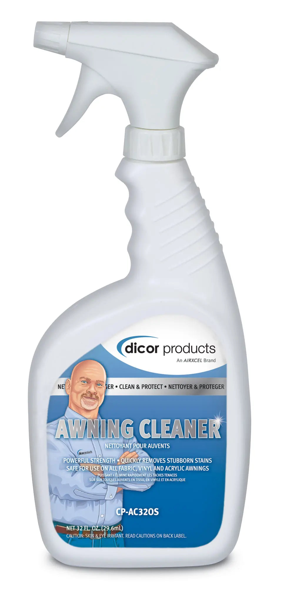 DICOR CORP CPAC320S 32 oz. Awning Cleaner for Outdoor Fabric Maintenance