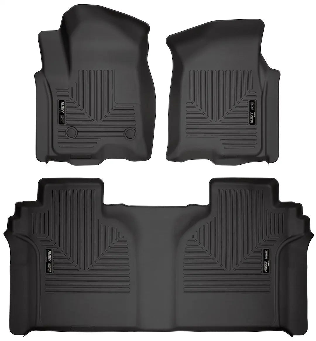 HuskyLiner WB Front and 2nd Seat Liners for 2019-2021 Chevrolet Silverado and GMC Sierra Models