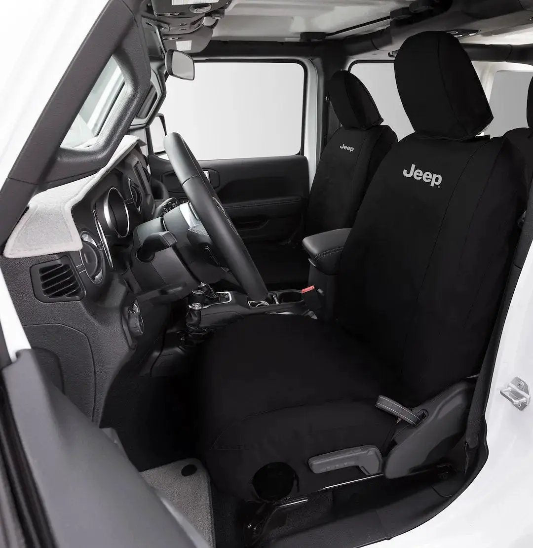 COVERCRAFT Endura Jeep Logo Seatsaver Custom F Seat Cover by COVERCRAFT