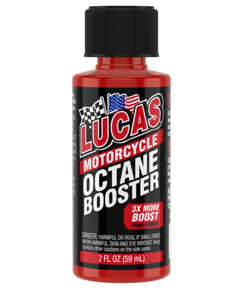 Lucas Oil Octane Booster 18x1/2 oz Bottles - Enhance Fuel Performance and Power