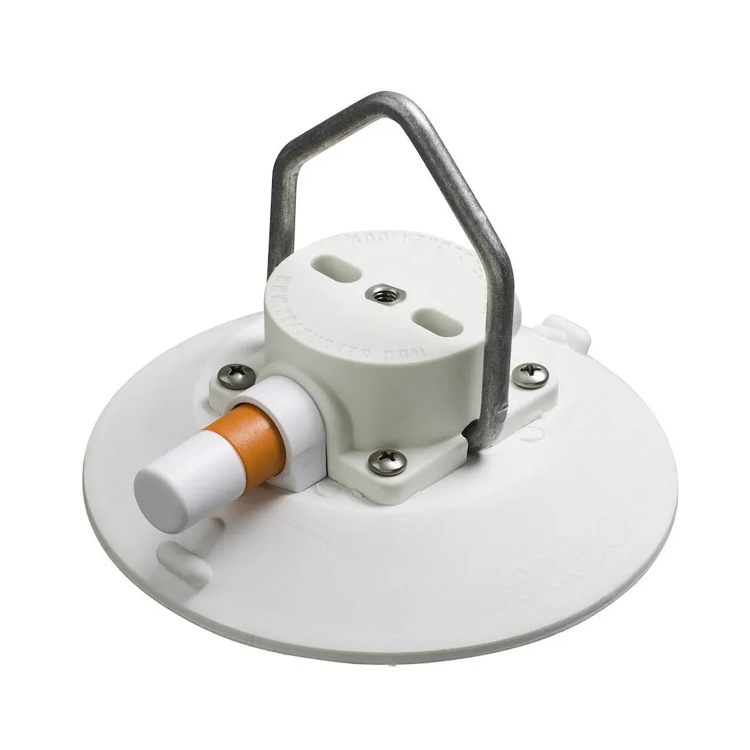 Seasucker VM1016W 6' White Vacuum Mount with Pointed Stud