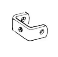 Camco U-Joint Bumper Bracket Part 48361 for RV and Trailer Maintenance by CAMCO