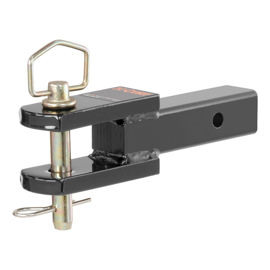 CURT Manufacturing 45821 Clevis Pin Ball Mount for Trailer Hitching