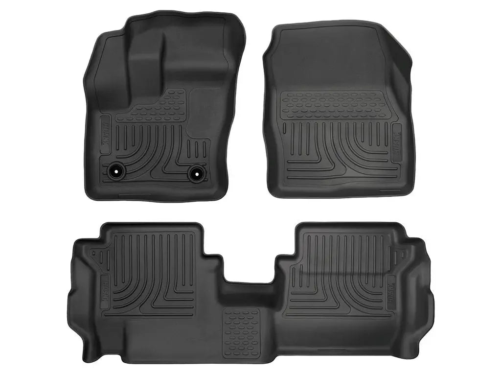 Huskyliner WB Front & Second Seat Floor Liner – Custom Fit for Enhanced Vehicle Protection