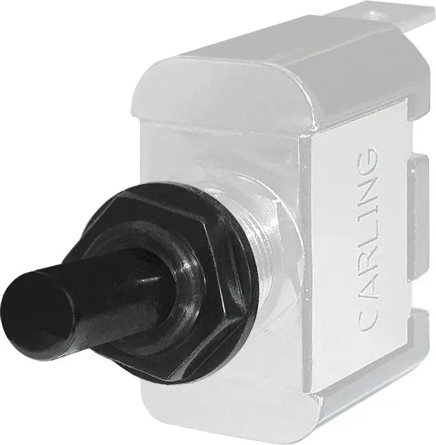 Blue Sea Systems 4138BSS Boot Toggle Switch - Black