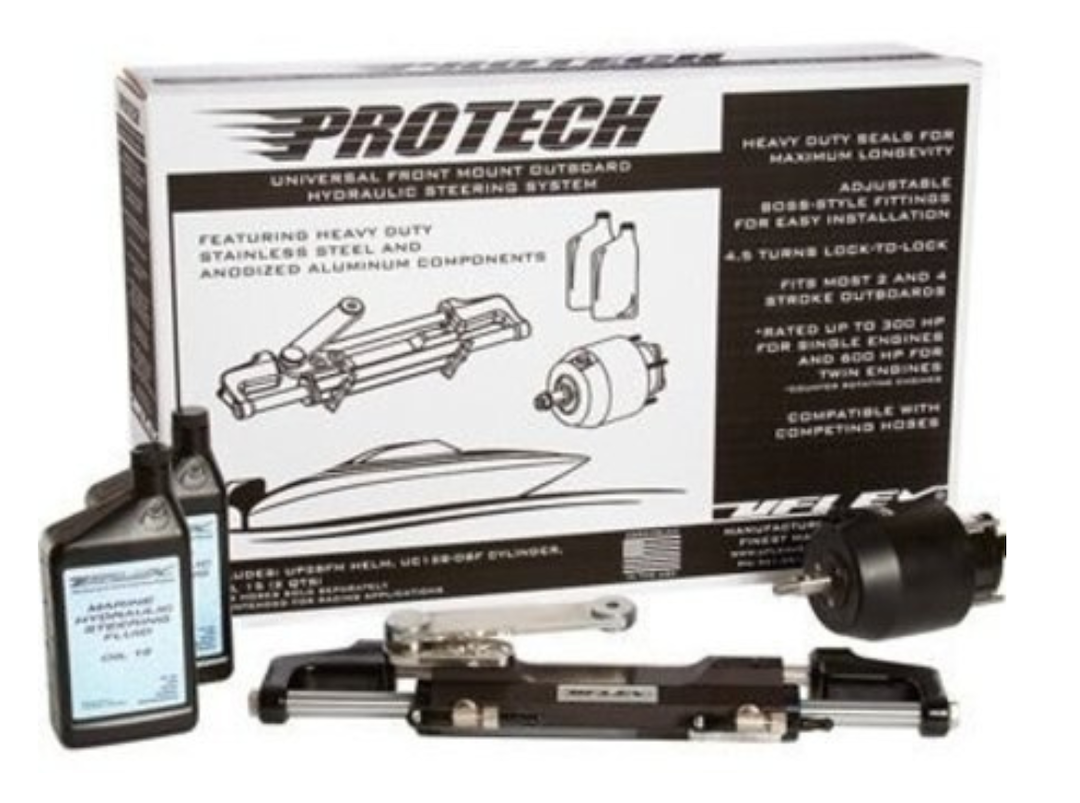 UFLEX USA PROTECH21 Front Mount OB Steering System