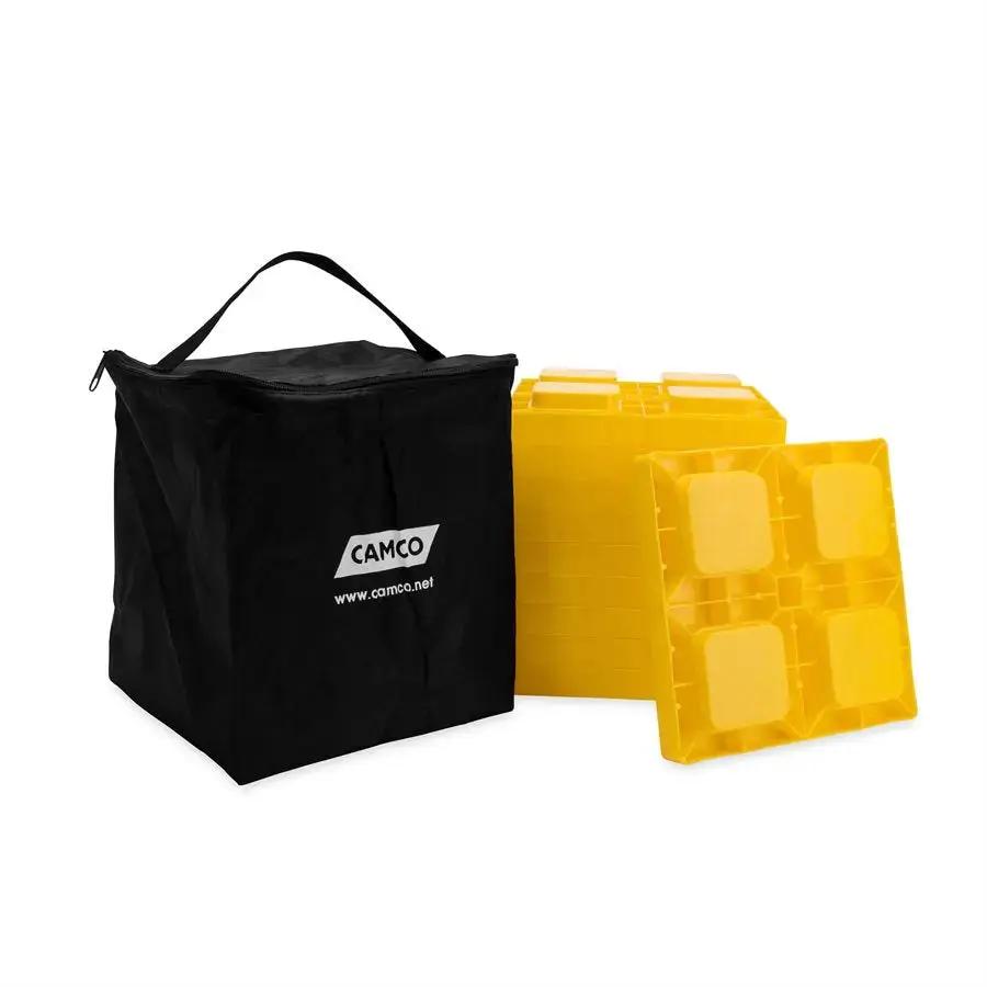 Camco Leveling Blocks 10 Pack for RV and Camper Stabilization by CAMCO