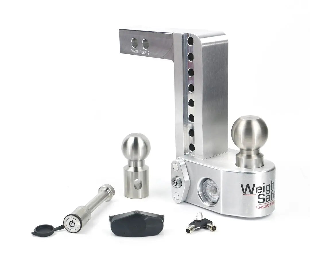 WEIGH SAFE 6' Drop Hitch with 2.5' Shank by Weigh Safe – Reliable Trailer Hitch for Secure Towing