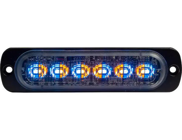 Buyers Prod Light Strobe 4-3/8 inch 12-LED Amber - Part #8892108