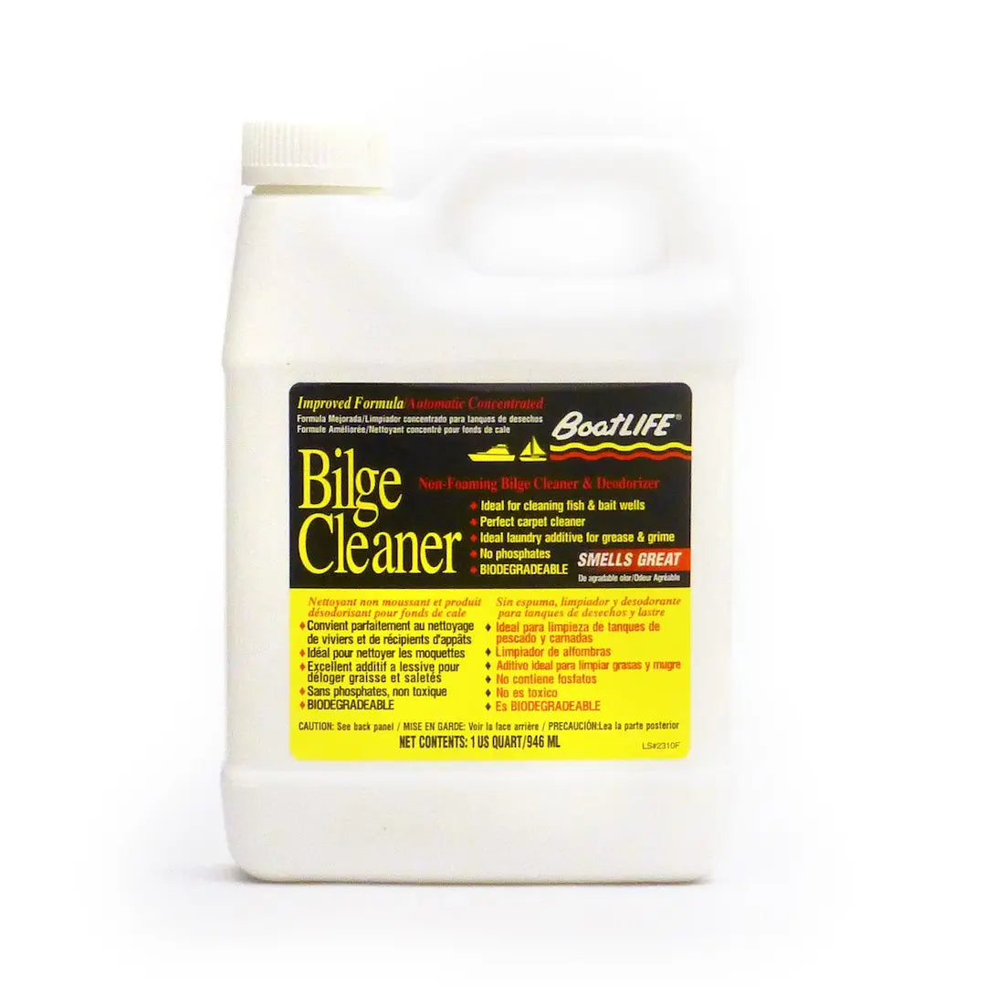LIFE INDUSTRIES Bilge Cleaner 32 fl oz. - Effective Marine Bilge Cleaning Solution