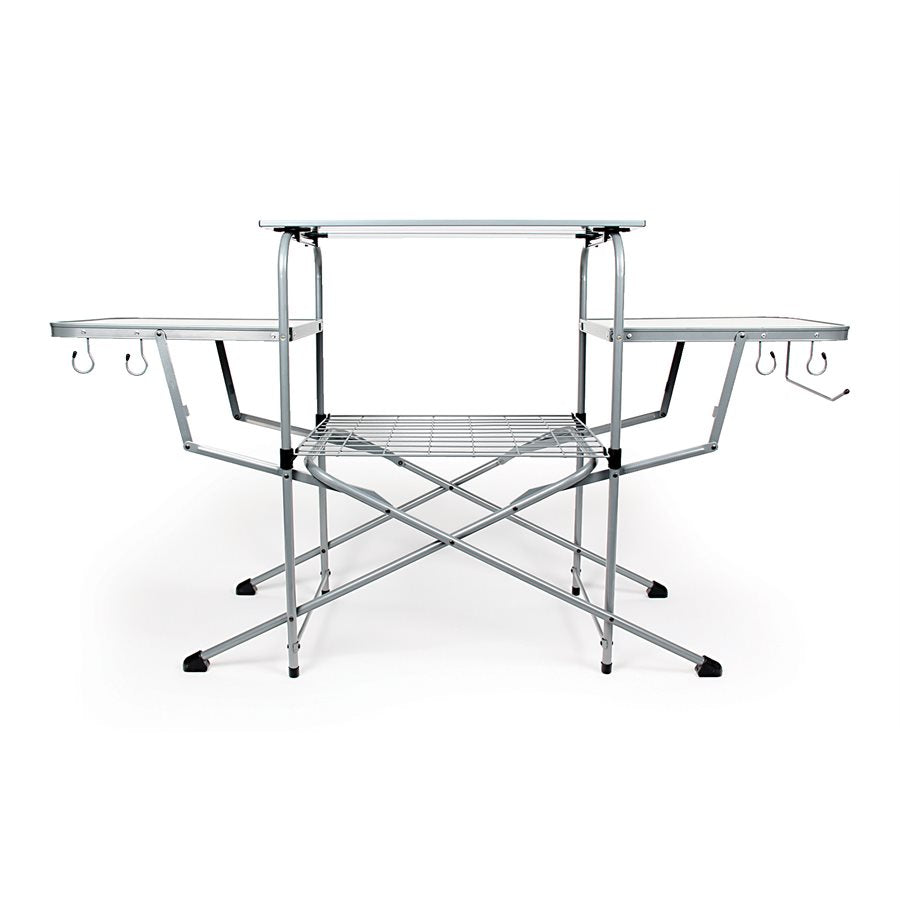 Camco Deluxe Grilling Table - Portable Outdoor Prep Station