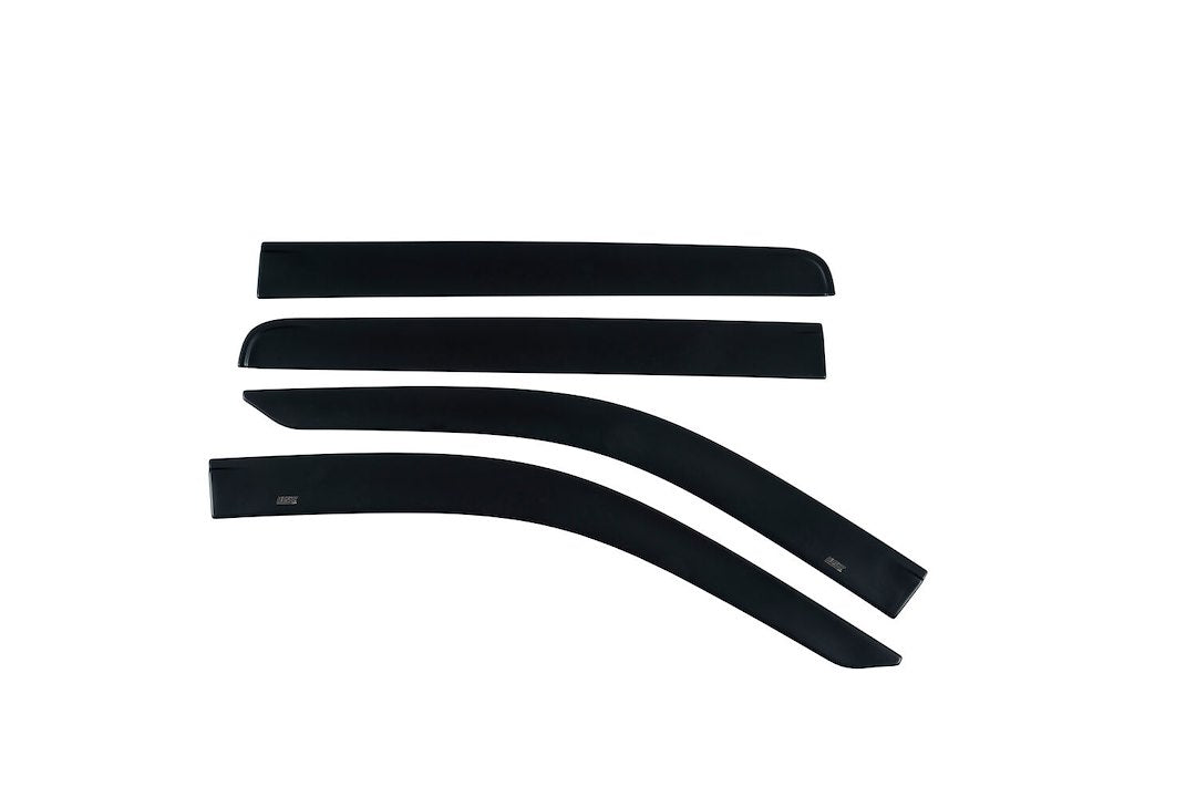HuskyLiner VentVisor Low Profile 4-Piece Matte Black for Nissan Titan (2016-2021) by HUSKYLINER