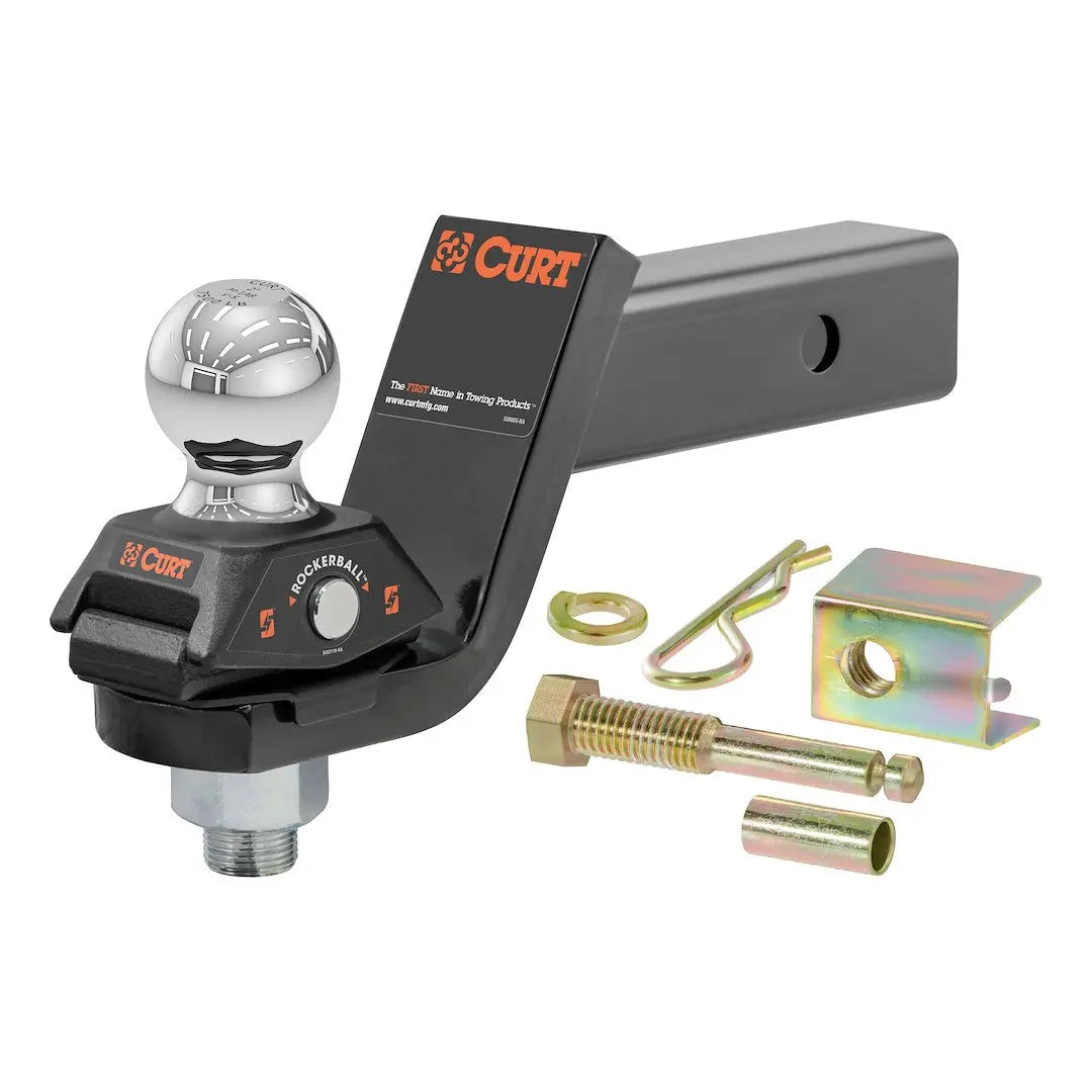 CURT MFG Rockerball Cushion Hitch with 2-inch Ball - Model 45143