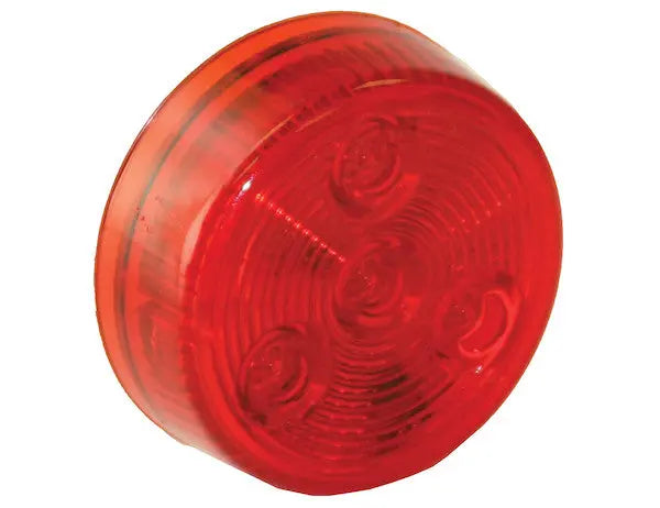 Buyers Products Light 2-inch Round Marker Light with 4 LED – Red, Pack of 10