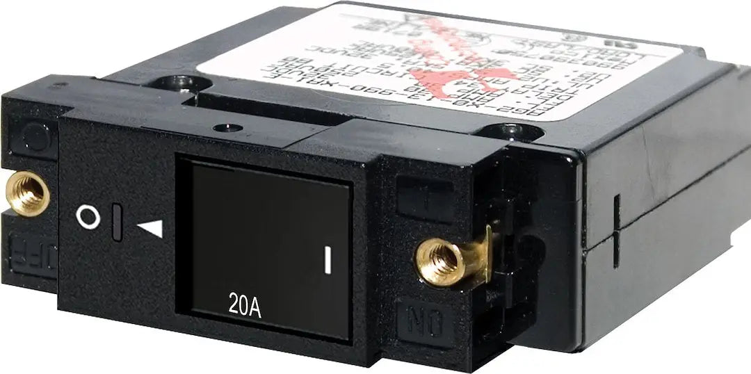 Blue Sea Circuit Breaker SC1 Slot Rocker 20A - Reliable Overcurrent Protection
