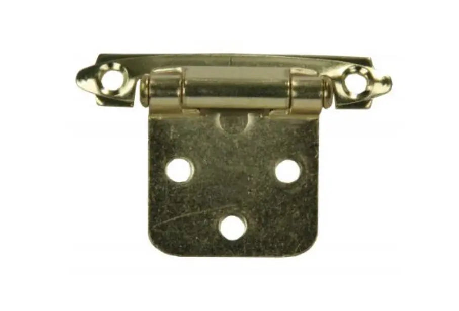 JR Products Self-Closing Floor Mount Hinge with Bypass for Durable Door Support