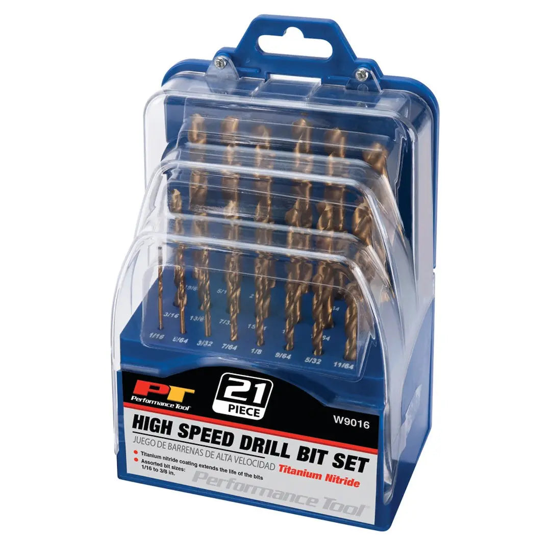 Perform Tool W9016 Drill Bit Set for Precision Drilling