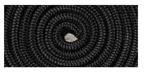 CMP Group 1/2 inch x 20 ft Double-Braided Dock Line in Black, Part Number 10626079