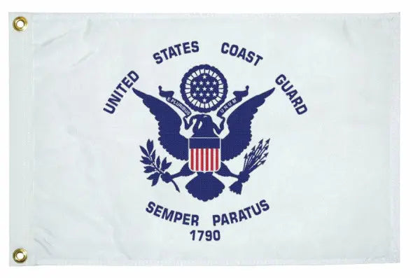 Taylor Made 12x18 Coast Guard Flag - Durable Outdoor Marine Banner