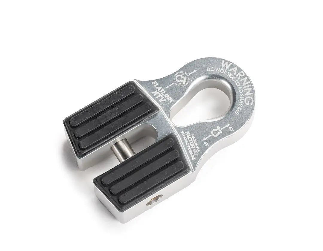 Factor 55 Flatlink XTV Winch Shackle for ATV and UTV - Heavy-Duty Recovery Accessory
